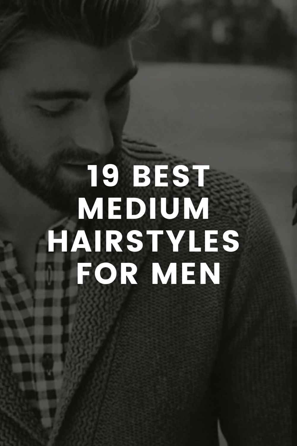 Medium hairstyles men - pushjoker