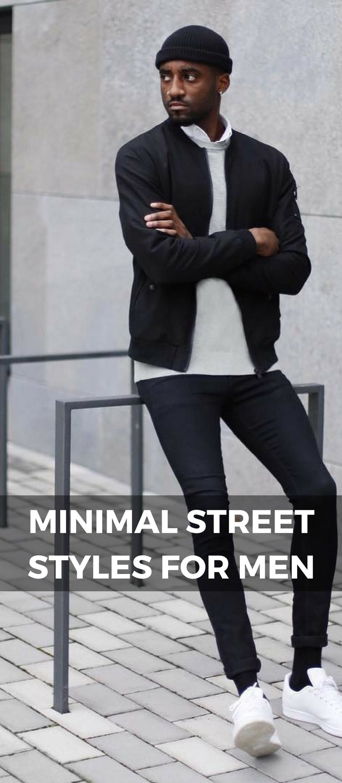 Minimal street style looks for men