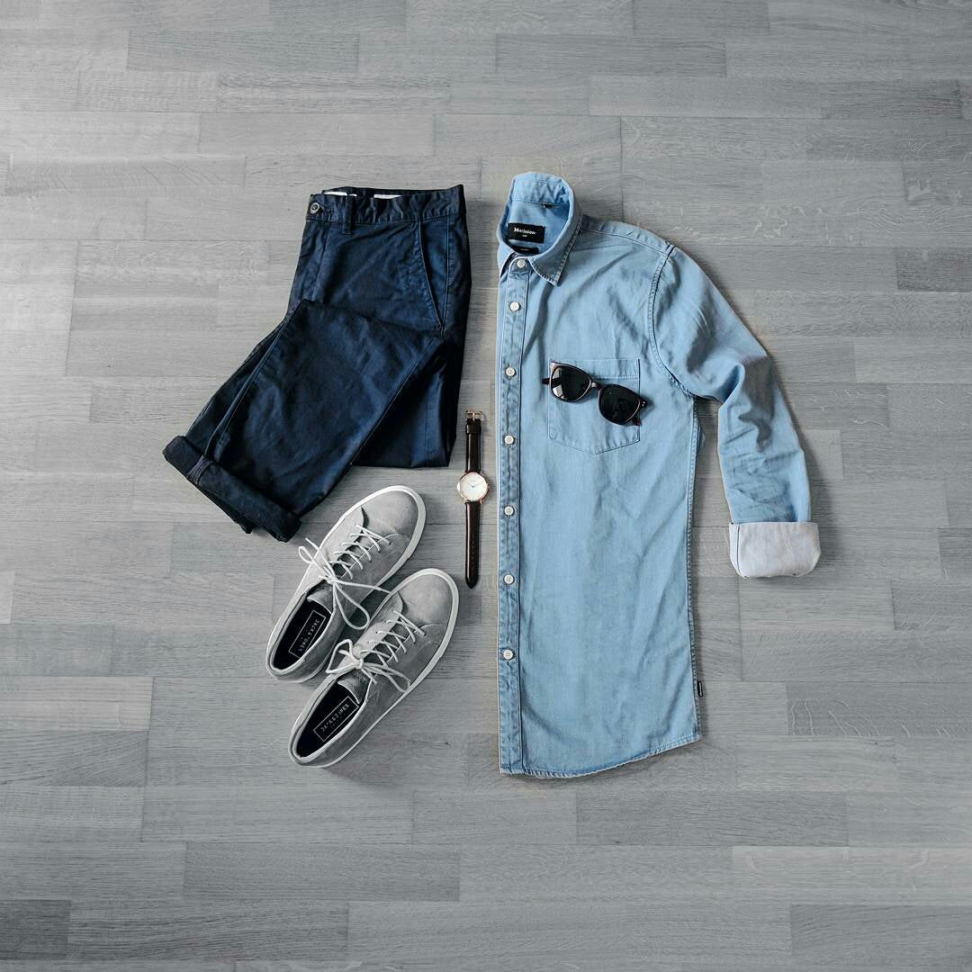 Cool outfit grids for men