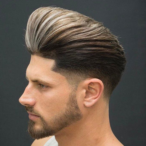 21 Popular Pompadour Fade Haircuts For Modern Men in 2024 | Pompadour fade, Fade  haircut, Pompadour fade haircut