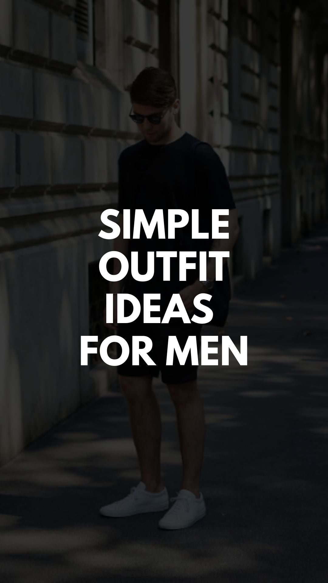 Simple outfit ideas for men #mensfashion #simplestyle #simpleoutfits