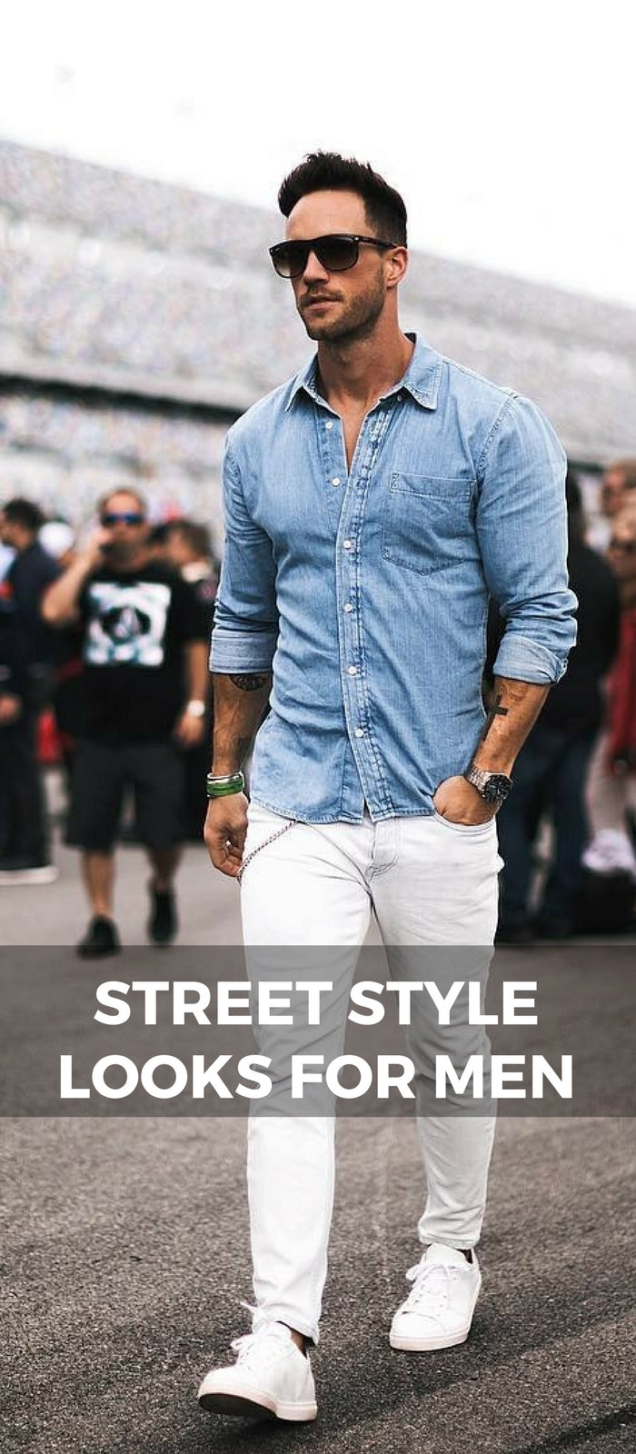 Street style looks for men magic fox