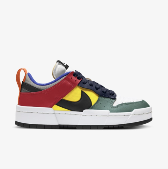 colourful nike dunks