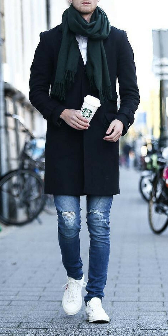 Winter outfit ideas for men. #mensfashion #fallfashion #streetstyle 