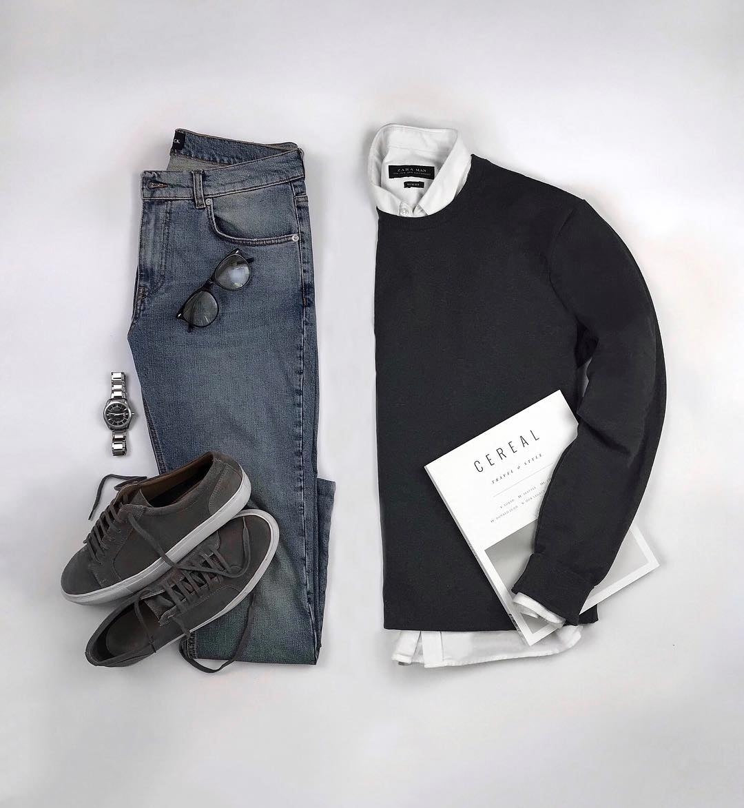 Outfit grids for men