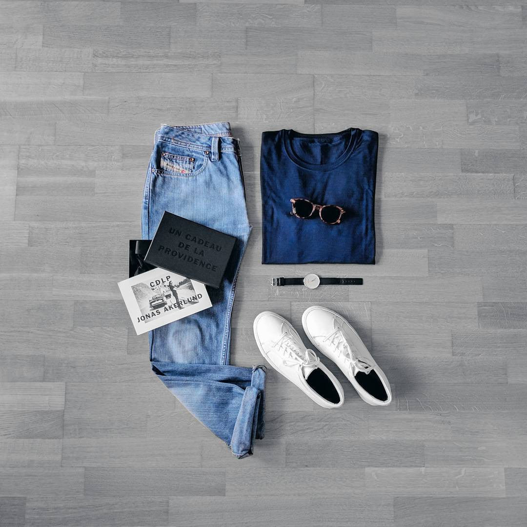 casual outfit grids for men