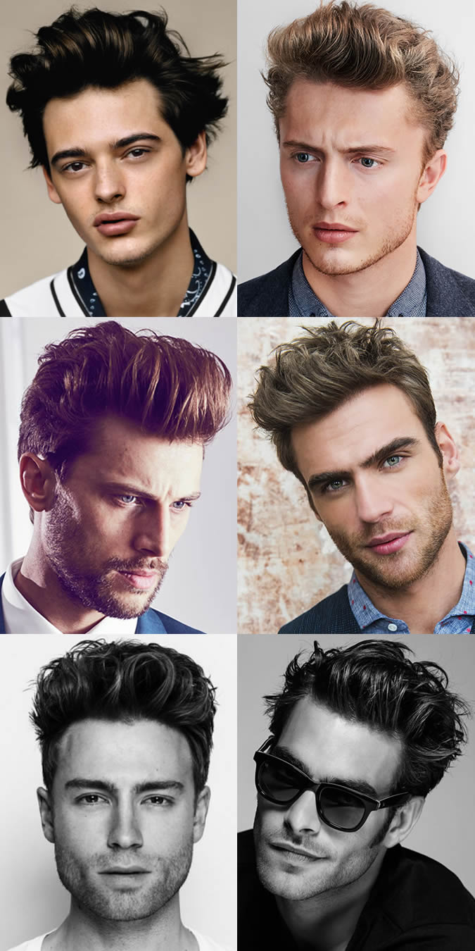 Pompadour Haircut For Straight Hair - Mens Hairstyle 2020