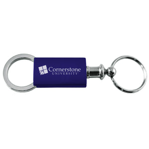 Valet Keychain, Navy