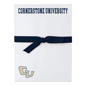 Spirit Color Collegiate Slab Pad, White