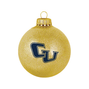 Spirit Sparkle Glass Ball Ornament, Gold