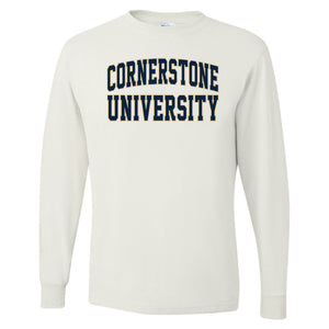 Core Long Sleeve Tee, White