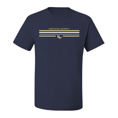 Blended Tee w/Laredo Graphic, Navy