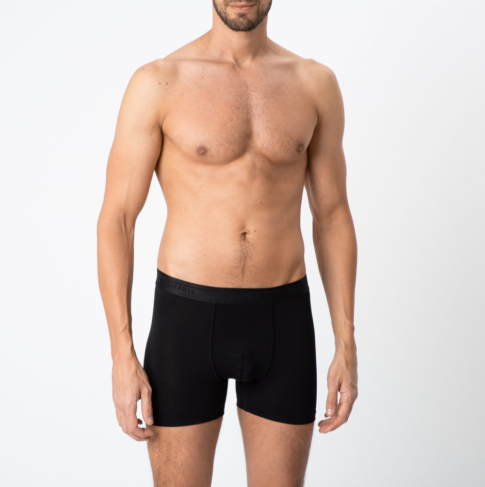 SIZABLE Travel Boxer tencel black