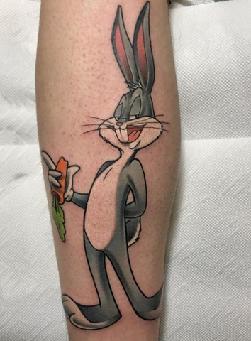 Bugs Bunny tattoo by Douglas Henriques  Post 24436