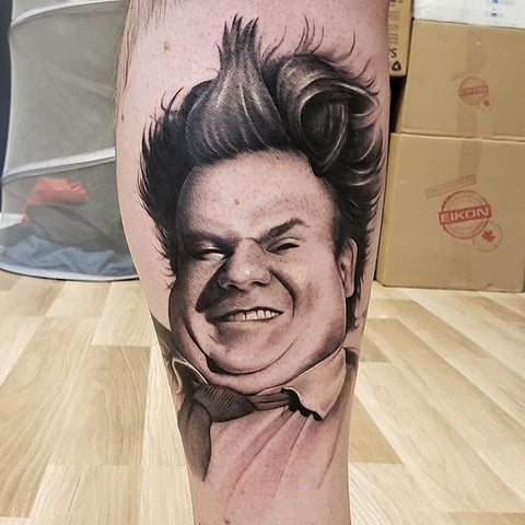 10 Comedic Chris Farley Tattoos  Tattoodo