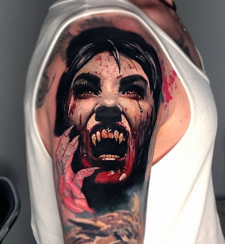 𝕾𝖙𝖗𝖆𝖓𝖌𝖊 𝕯𝖚𝖘𝖙 on Instagram: “🌑 New Tattoos Flash available ! 🌑  Resident at @blackhorns_tattoo Guest sp… | Scary tattoos, Dark art tattoo, Creepy  tattoos