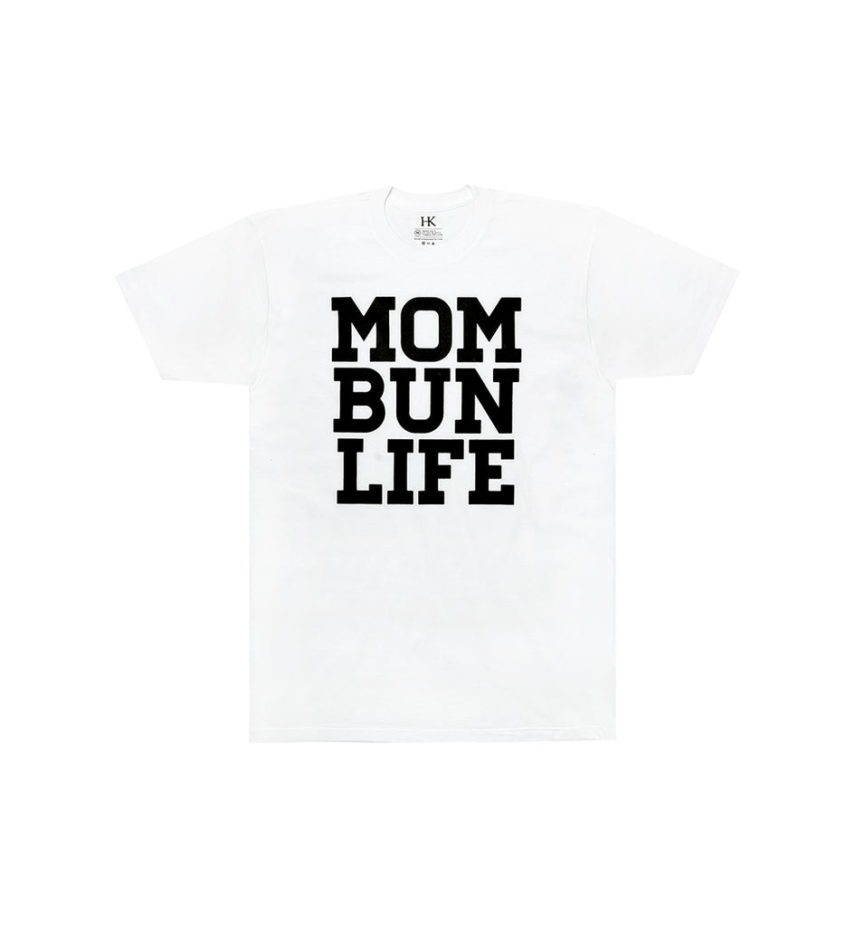 MOM BUN LIFE // WHITE