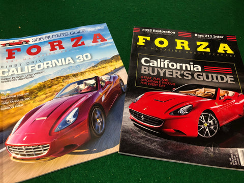 Ferrari California 30 Forza Magazine Literature