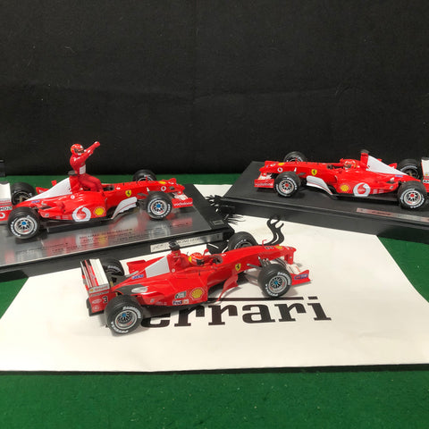 Ferrari Michael Schumacher Hotwheels 1:18 F1 2000 F-2002