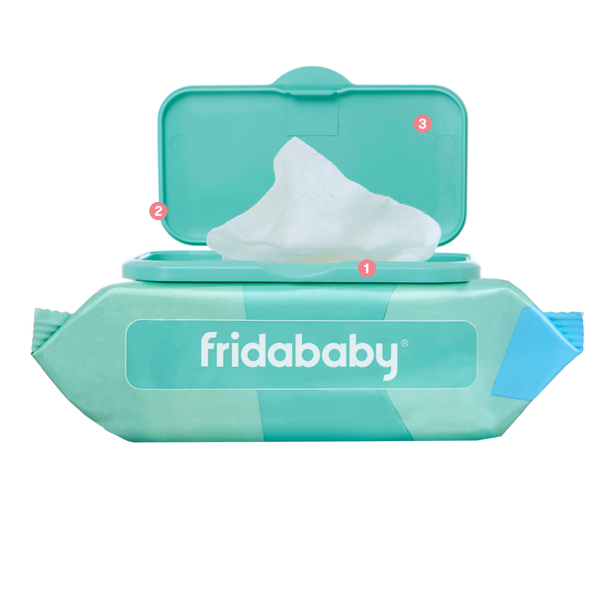 Lot Of 9 Packages Frida Baby Natural Vapor Wipes