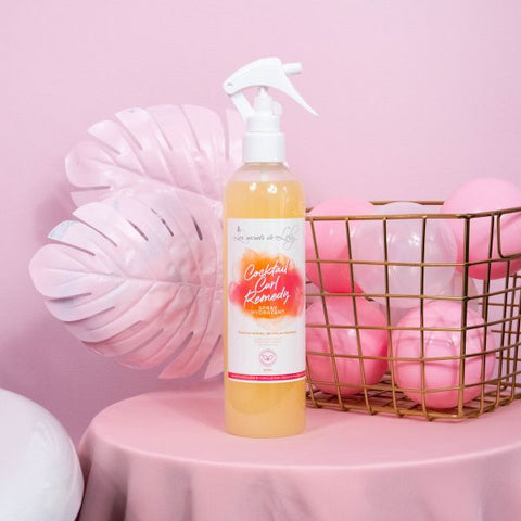 spray hydratant cocktail curl remedy les secrets de loly 