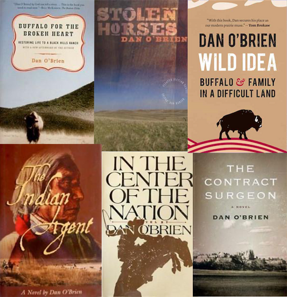 Collection of books by Dan O'Brien