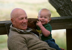 Dan with baby lincoln