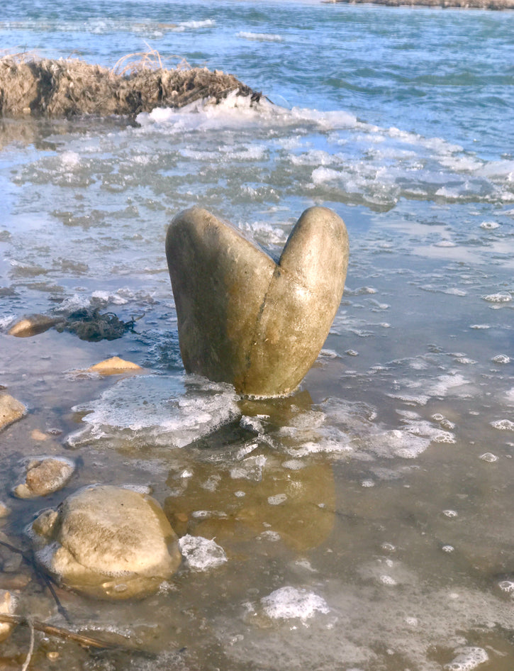 Heart Rock in the Cheyenne River