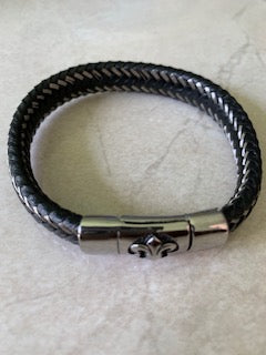 jean claude leather bracelet