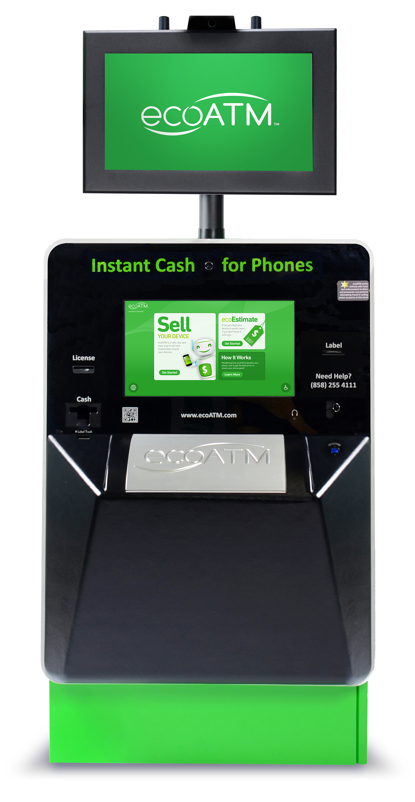 ecoatm phone recycling kiosk