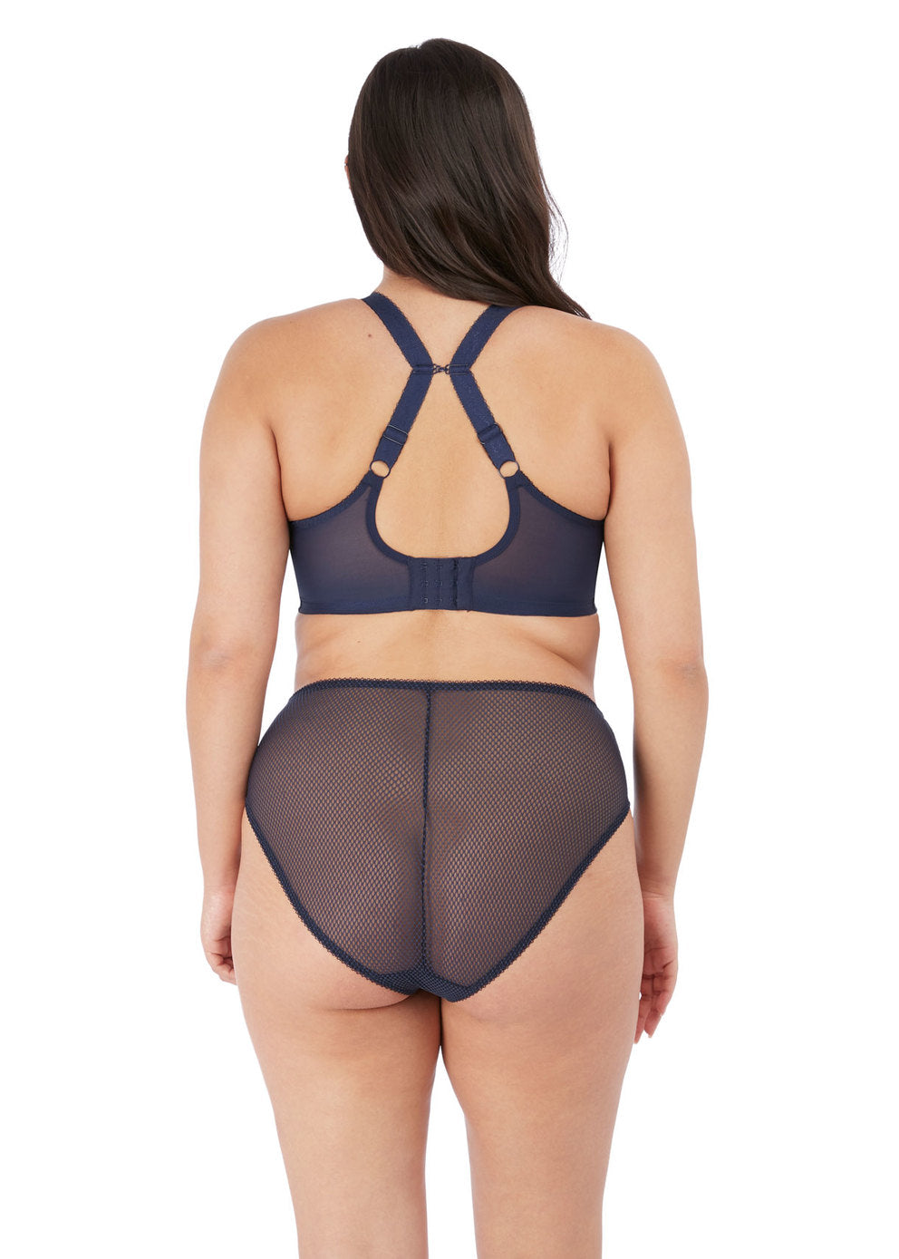 EL4382NAY Charley UW Plunge - Stretch |NAVY| - Lucy's Boudoir