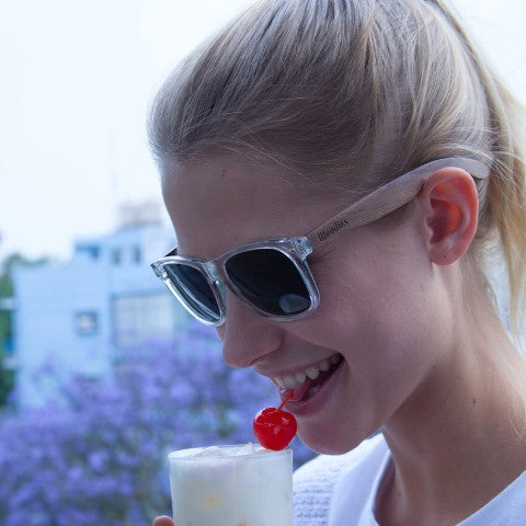 girl enjoying her drink