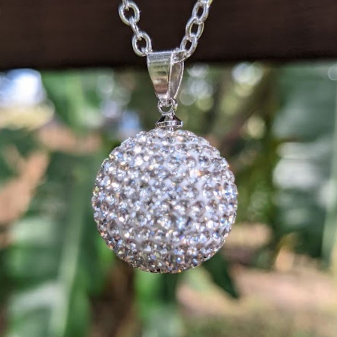 Clear Crystal Harmony Ball - Nature Reflections