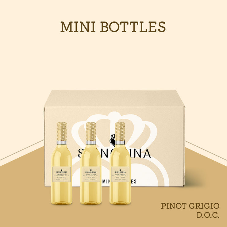 Miniature Pinot Grigio<br>DOC Delle Venezie<br>White Wine