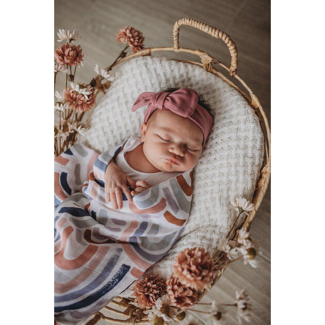 baby top knot headband