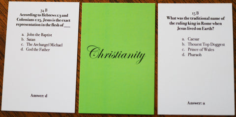 Christianity Basic Card - Christian Card Game - Welcome to Truth