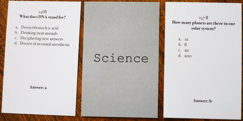 Science Basic Pack - Christian Card Game - Welcome to Truth