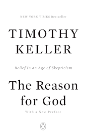 The Reason for God - Apologetics books: 50 Best Books of All Time - Christian books