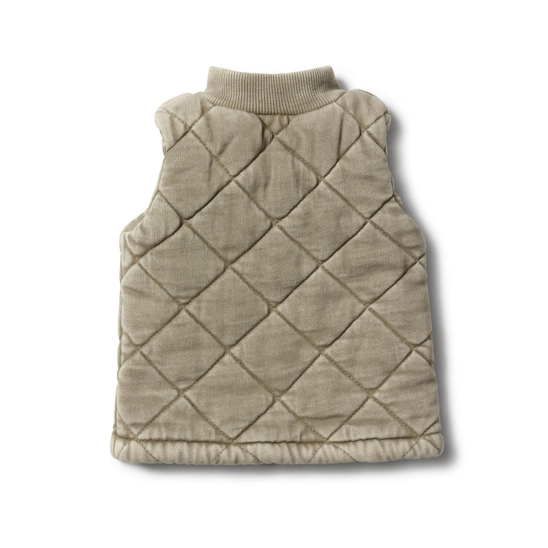 PUTTY QUILTED VEST - Wilson and Frenchy