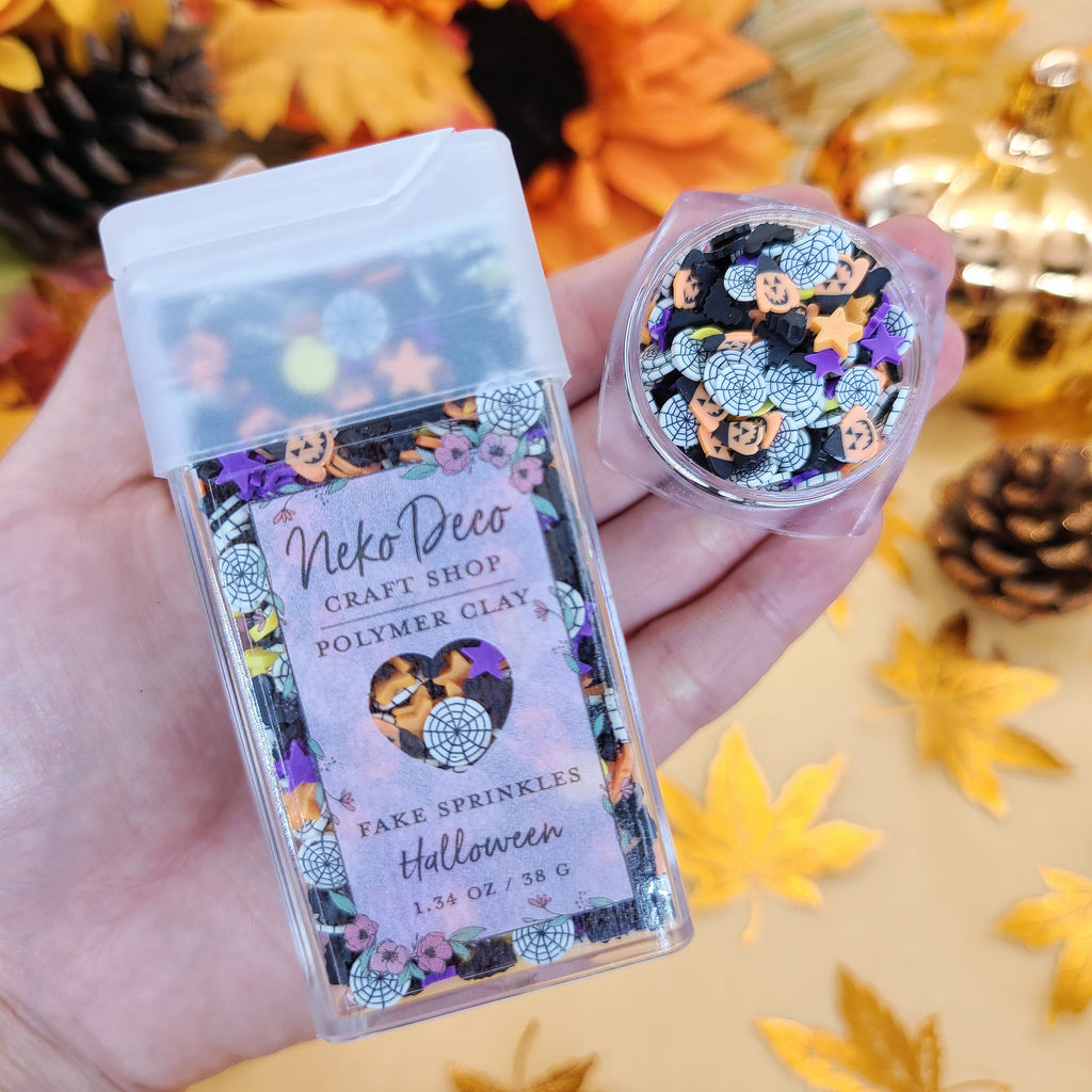 Halloween 2 Clay Sprinkles – Neko Deco Craft Shop