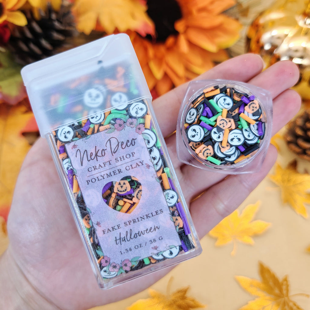 Halloween 2 Clay Sprinkles – Neko Deco Craft Shop