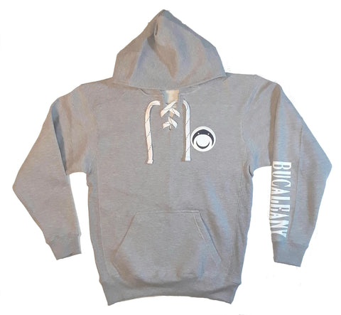 Grey Bucaleany Hockey Hoodie