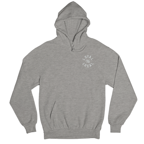 Loyal To Local Hoodie | Cool Grey on Athletic