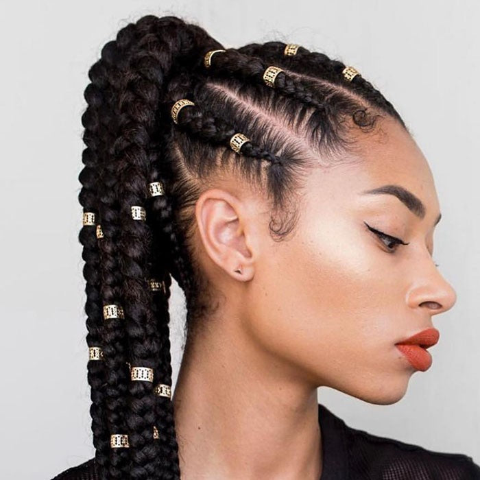 15 Ponytail Updo Hairstyles For Black Women - HeyCurls