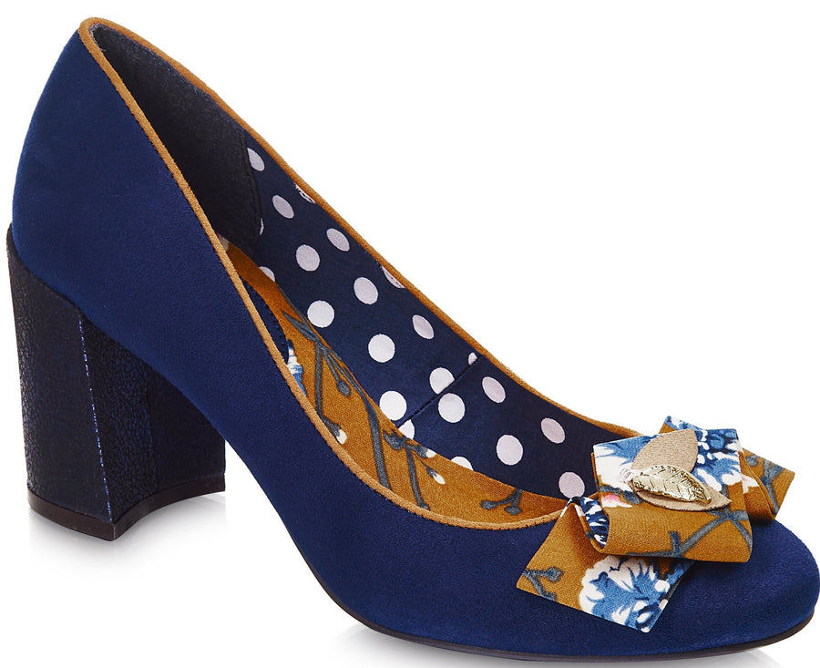 ruby shoo navy shoes