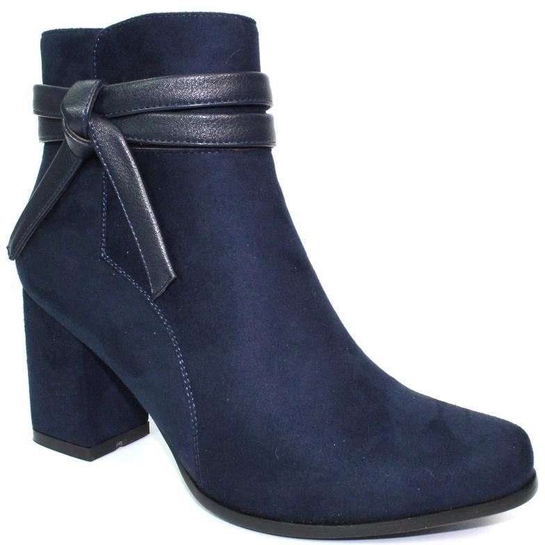 Lunar - Lowe Navy Ankle Boots 