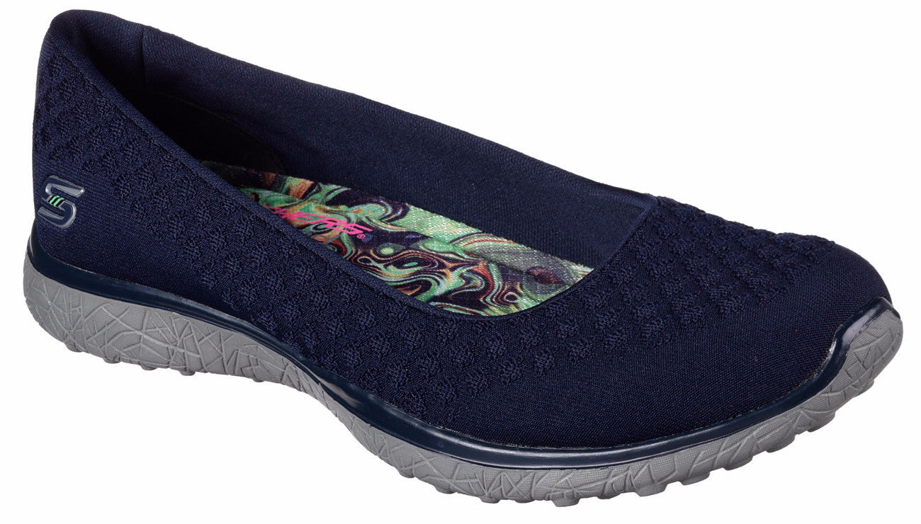 Skechers Microburst: One Up (23312 Navy) by Purple Tag