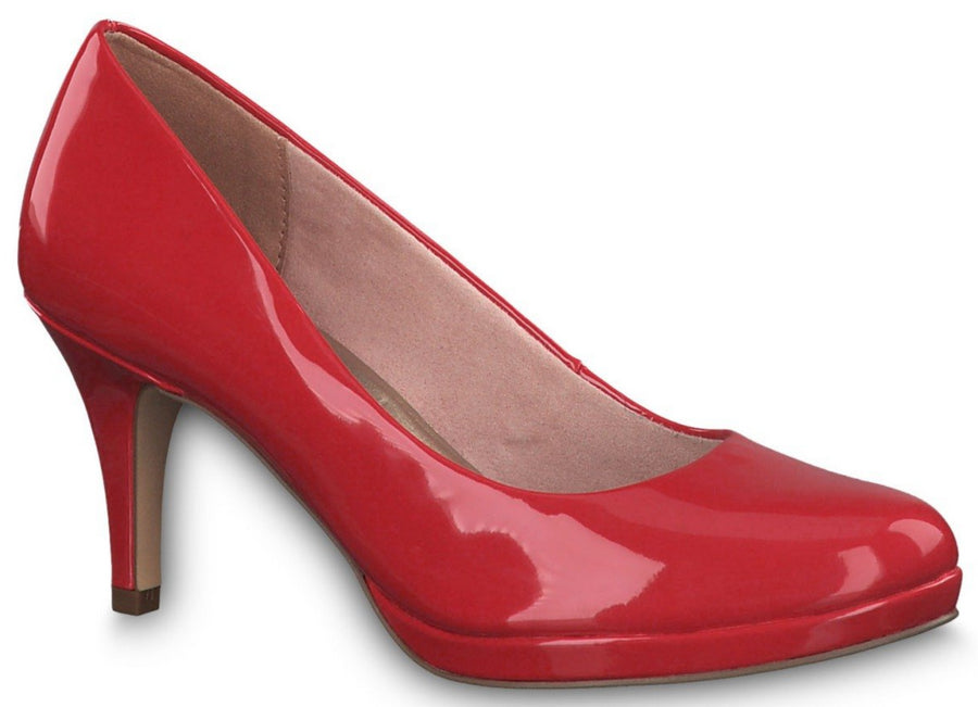 tamaris red shoes