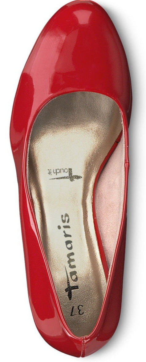 Tamaris - 22444 Chili Patent Shoes 
