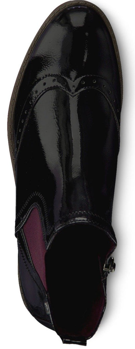 tamaris black ankle boots